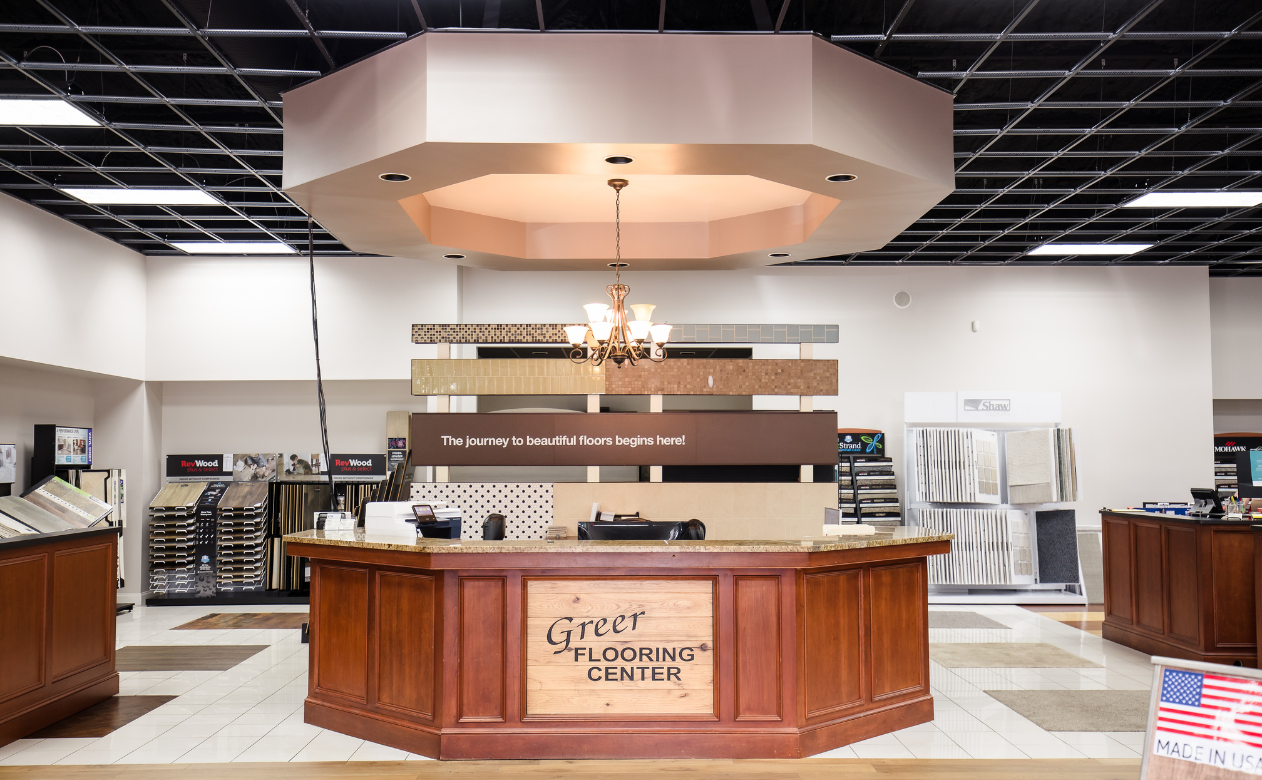 Greer Flooring Center Greer, SC Showroom