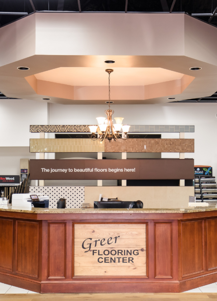 Greer Flooring Center Greer, SC Showroom